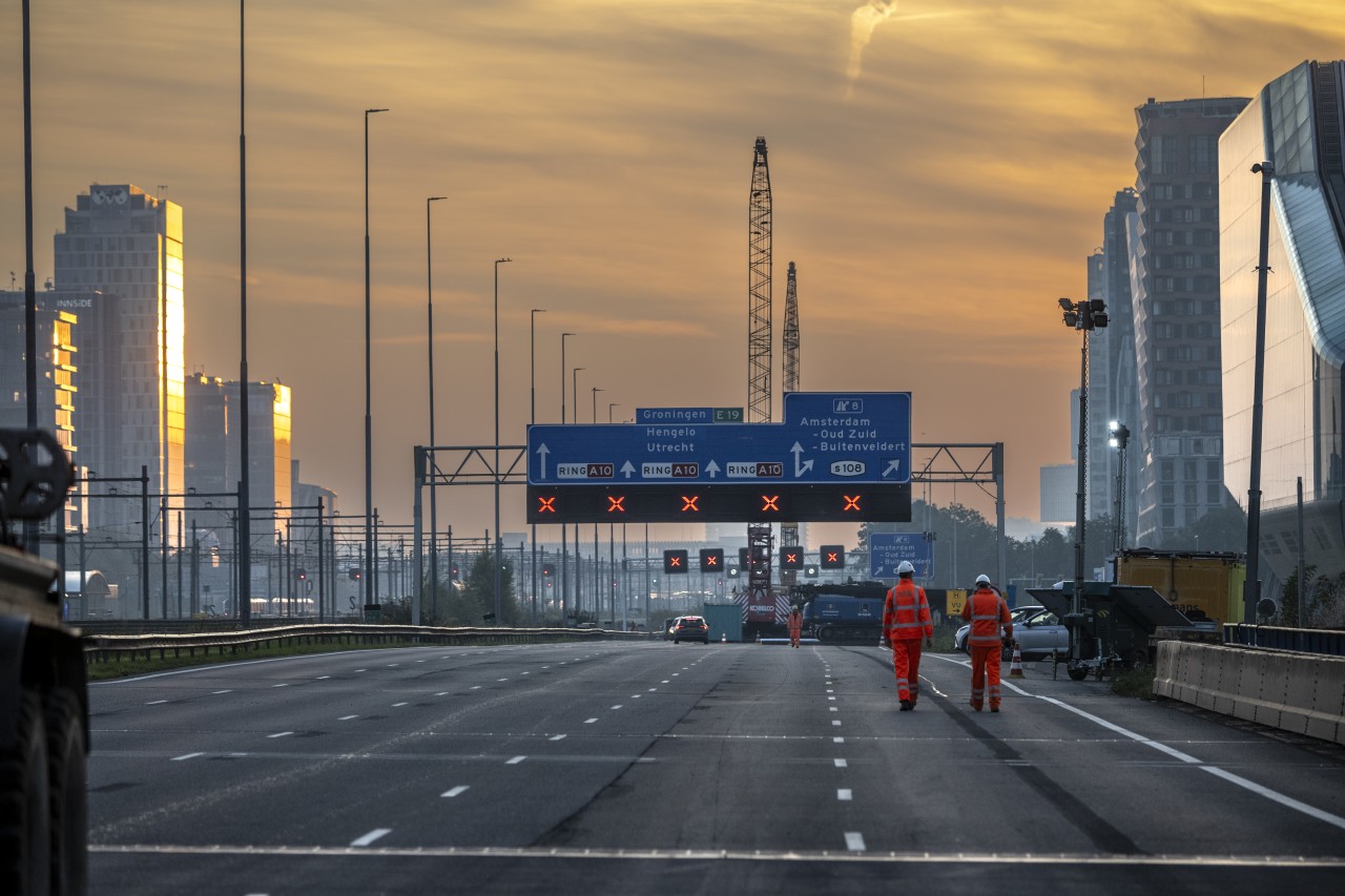 A10 Zuid weekendsluiting